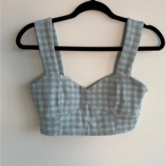 Gingham Two-Piece Set - Picture 2 of 4